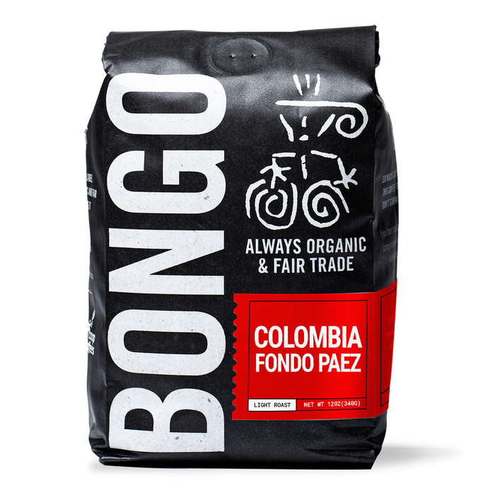 Coffee of the Month is Colombia Fondo Paez  (Save 15% on 12 oz Bags)